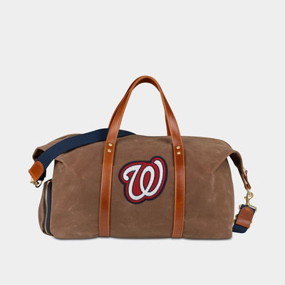 Washington Nationals "W" Waxed Canvas Field Bag