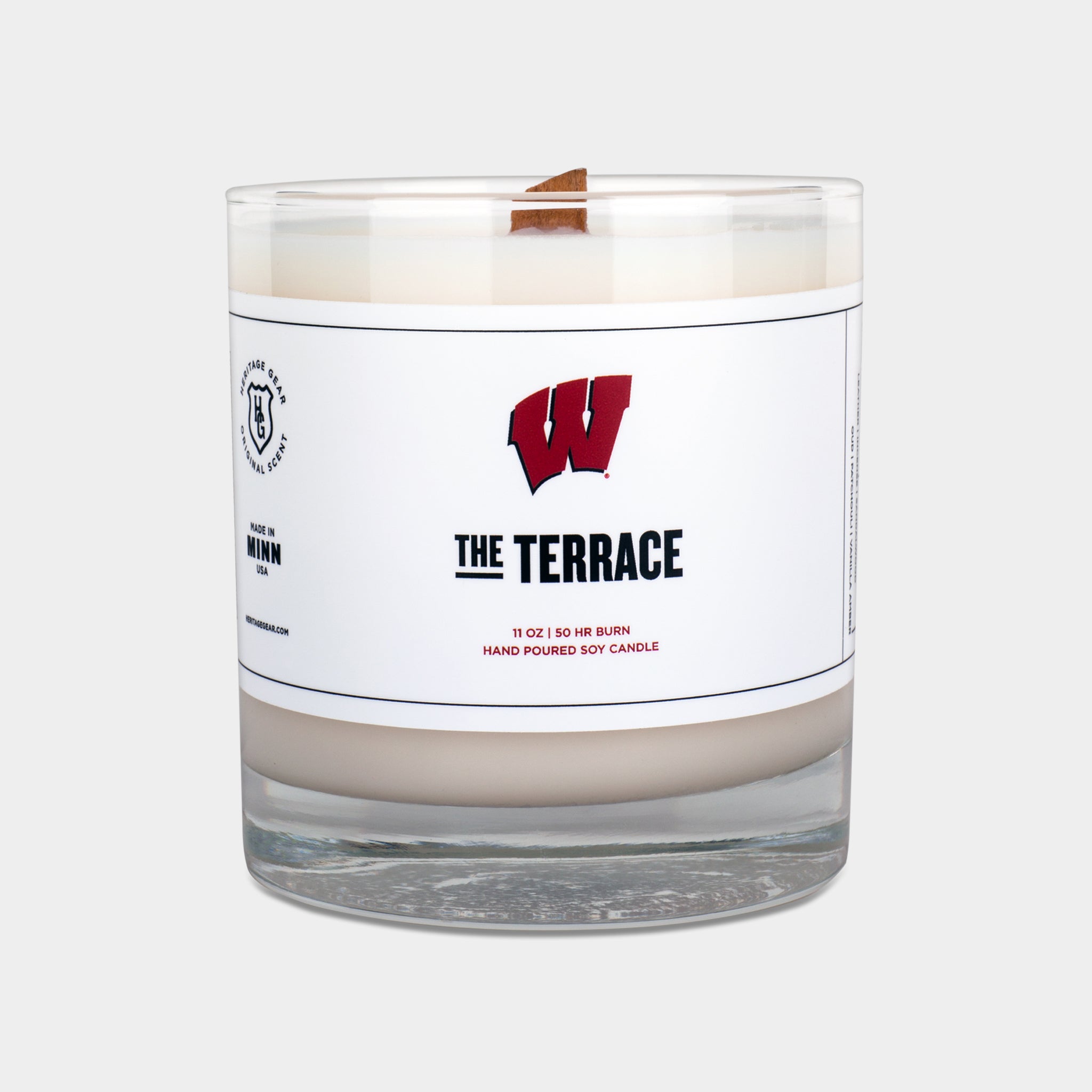 Wisconsin Badgers "The Terrace" Candle Heritage Gear