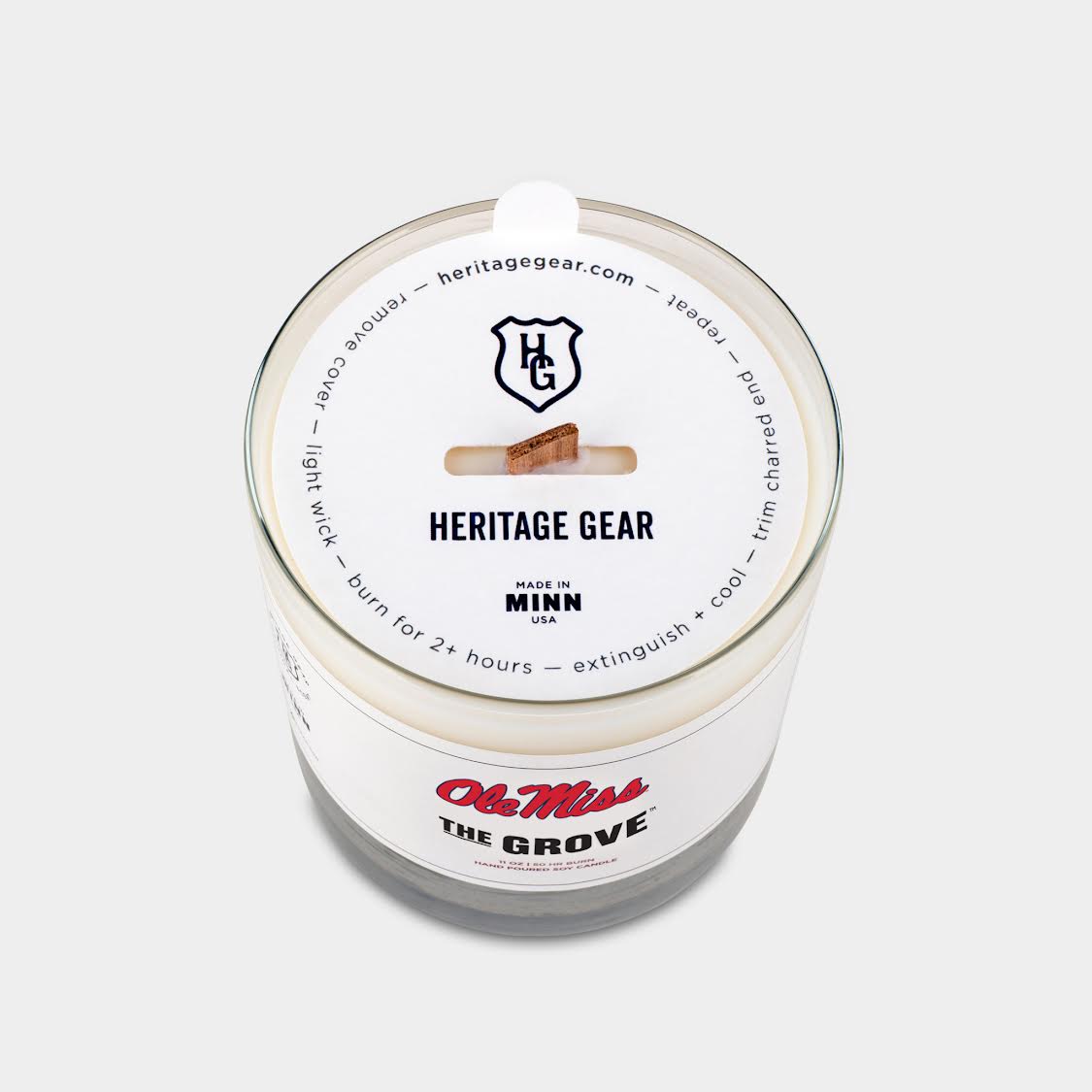 Ole Miss Rebels "The Grove" Scented Candle