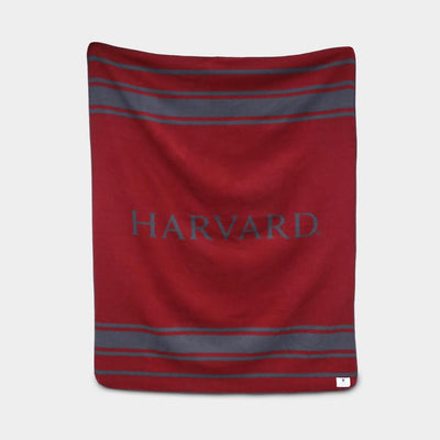 Harvard Crimson Jacquard Wool Throw