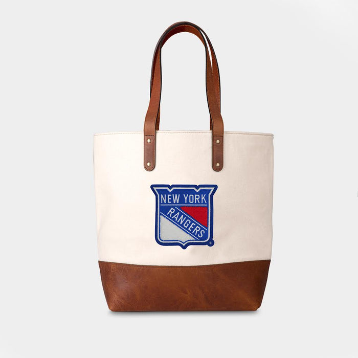 New York Rangers Cream Tote Bag