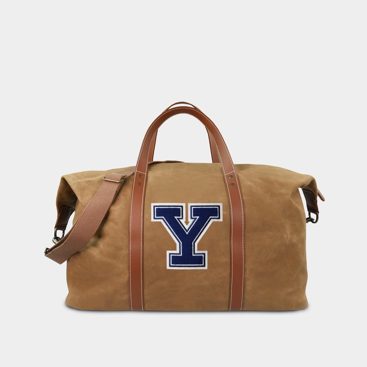 Yale Bulldogs "Y" Waxed Canvas Field Bag