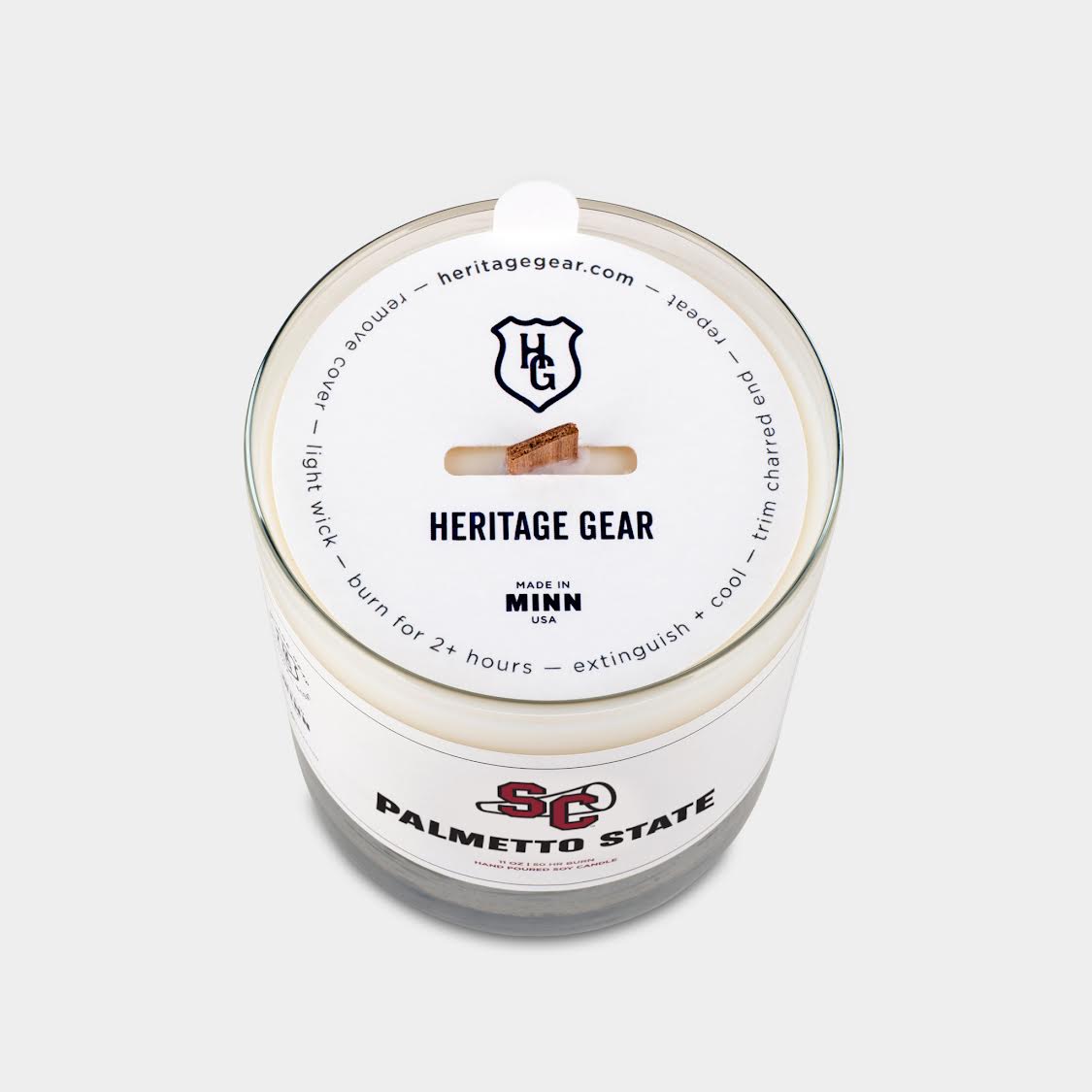South Carolina Gamecocks "Palmetto State" Scented Candle