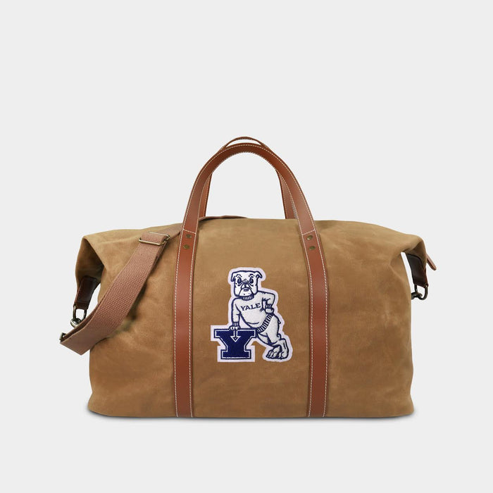 Yale Bulldogs "Dan the Bulldog" Canvas Field Bag