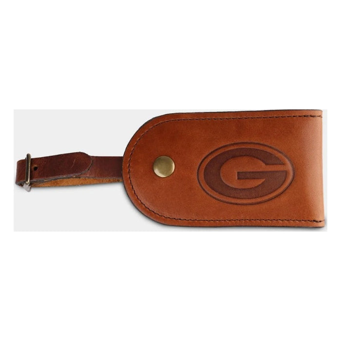 Georgia Bulldogs "G" Leather Luggage Tag