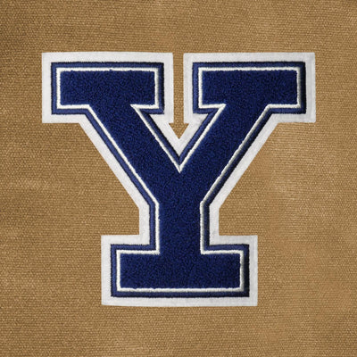 Yale Bulldogs "Y" Waxed Canvas Field Bag
