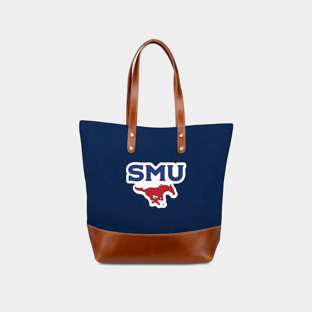 SMU Mustangs Tote Bag