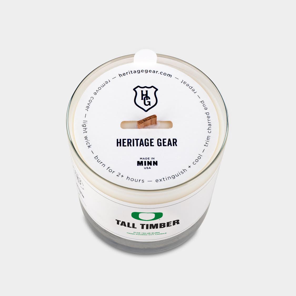 Oregon Ducks "Tall Timber" Scented Candle
