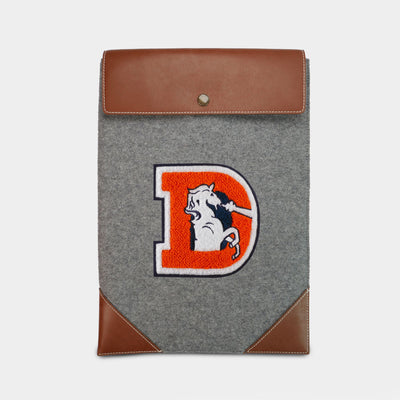 Denver Broncos Vintage "D" Laptop Folio Sleeve