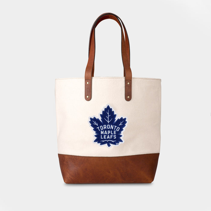 Toronto Maple Leafs Cream Tote Bag
