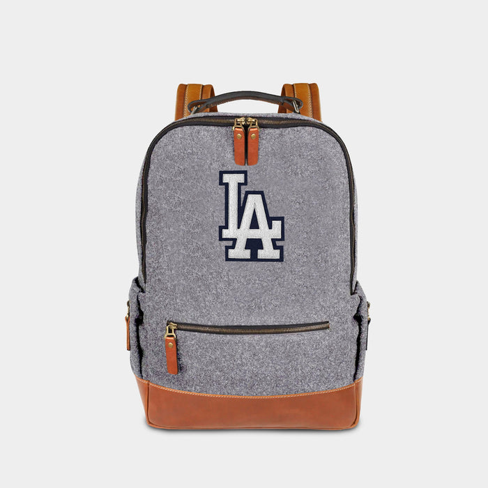 Los Angeles Dodgers White Wool Backpack