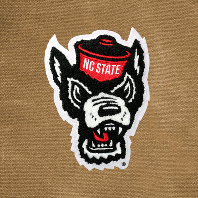 NC State Wolfpack Waxed Canvas Field Bag