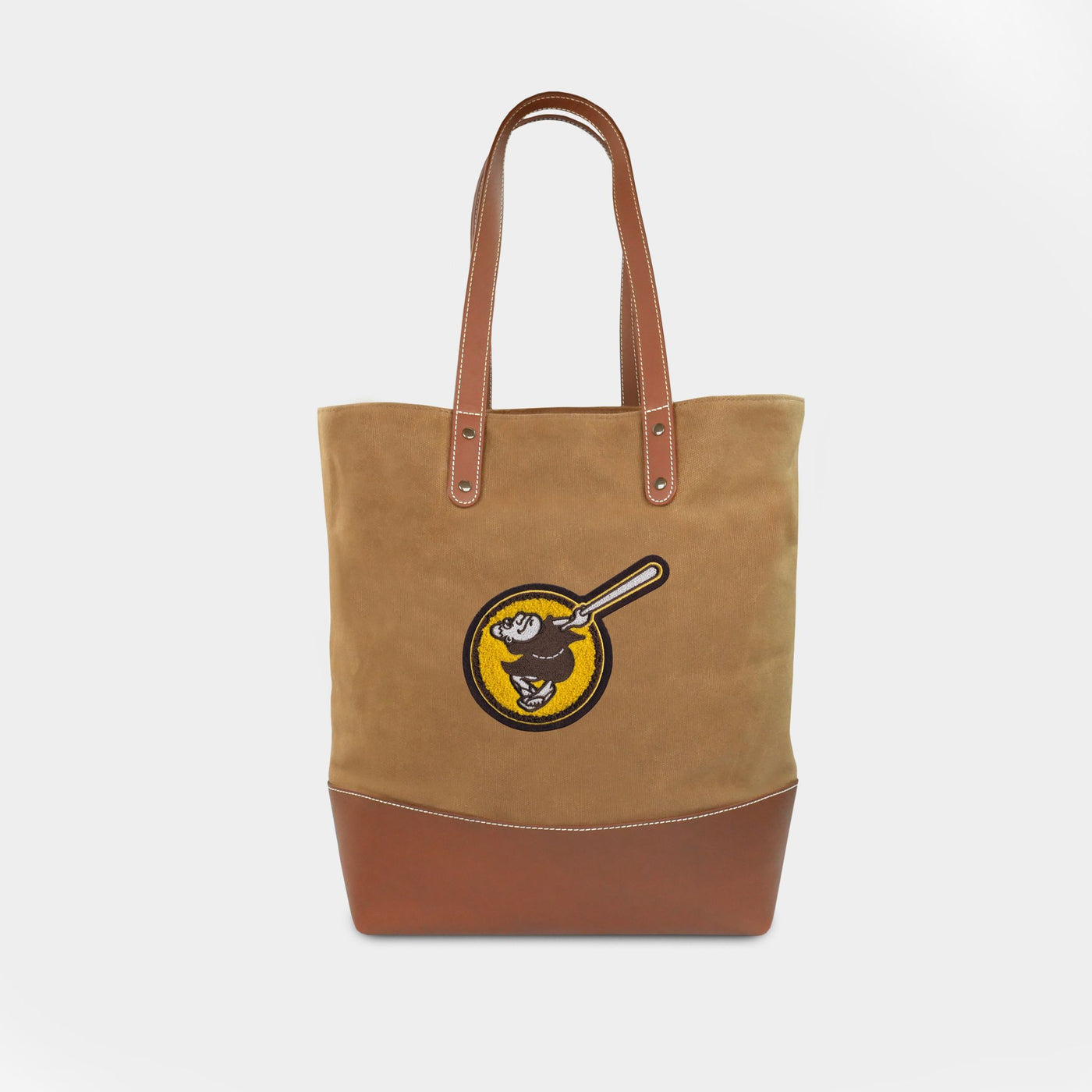 San Diego Padres "Batting Friar" Waxed Canvas Tote