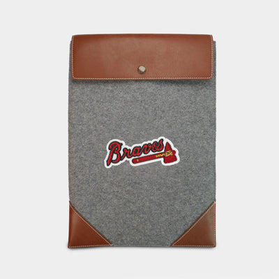 Atlanta Braves Laptop Folio Sleeve