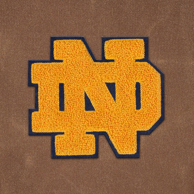 Notre Dame Fighting Irish Waxed Canvas Field Bag