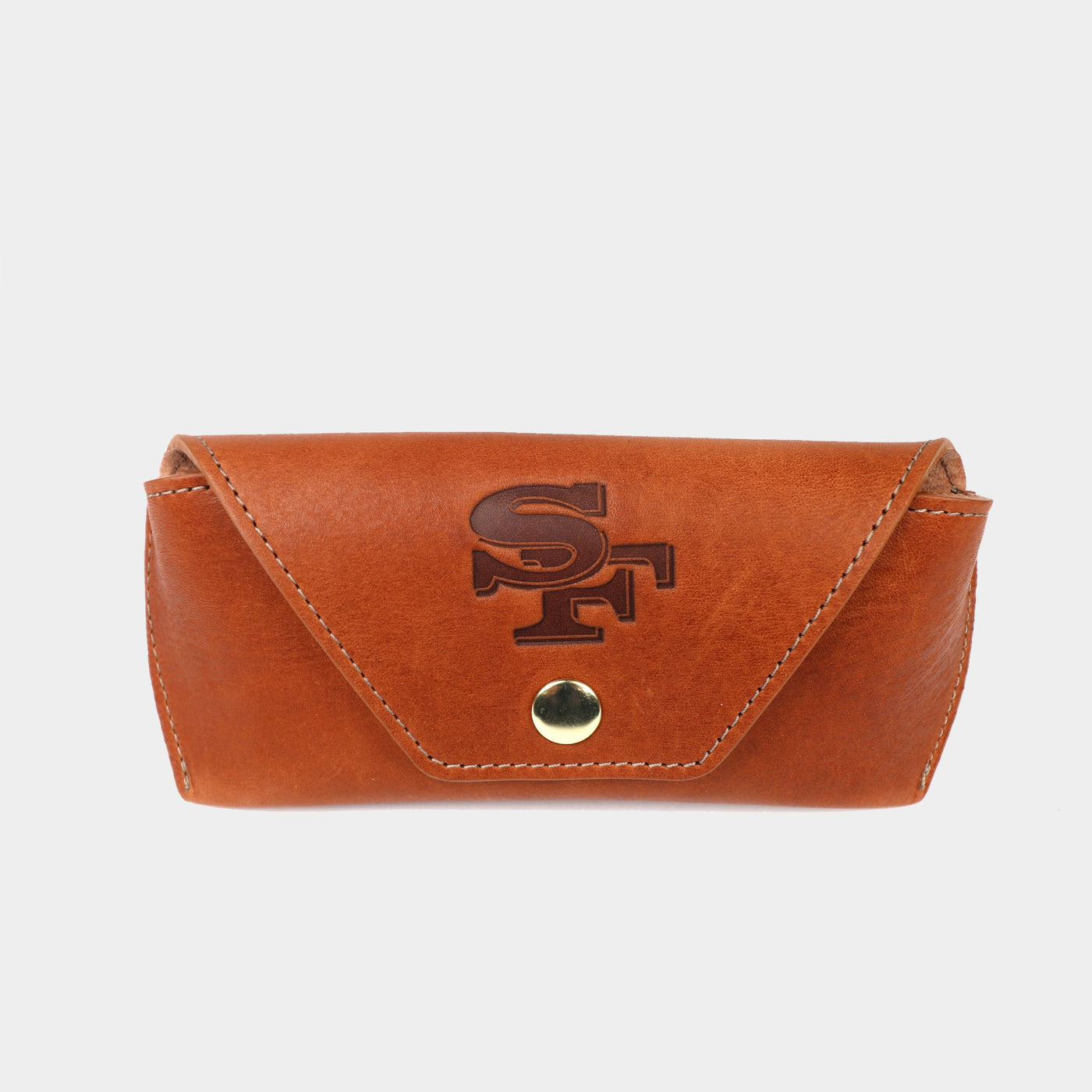 San Francisco 49ers Leather Eyeglass Case