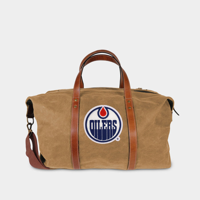 Edmonton Oilers Canvas Field Bag