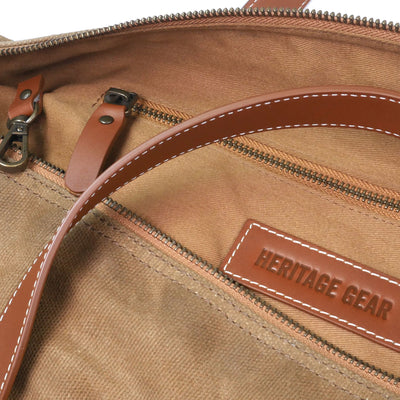 Boston College Eagles Waxed Canvas Field Bag