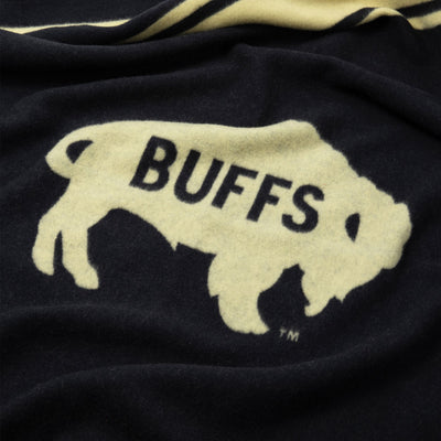 Colorado Buffs Jacquard Wool Throw