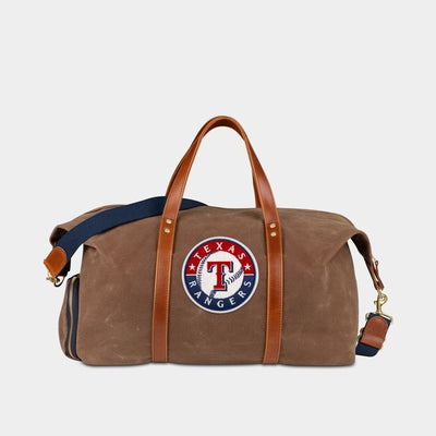 Texas Rangers Waxed Canvas Field Bag