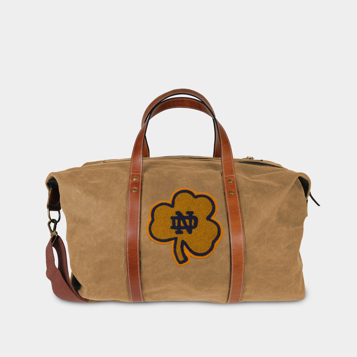 Notre Dame Fighting Irish Clover Canvas Field Bag