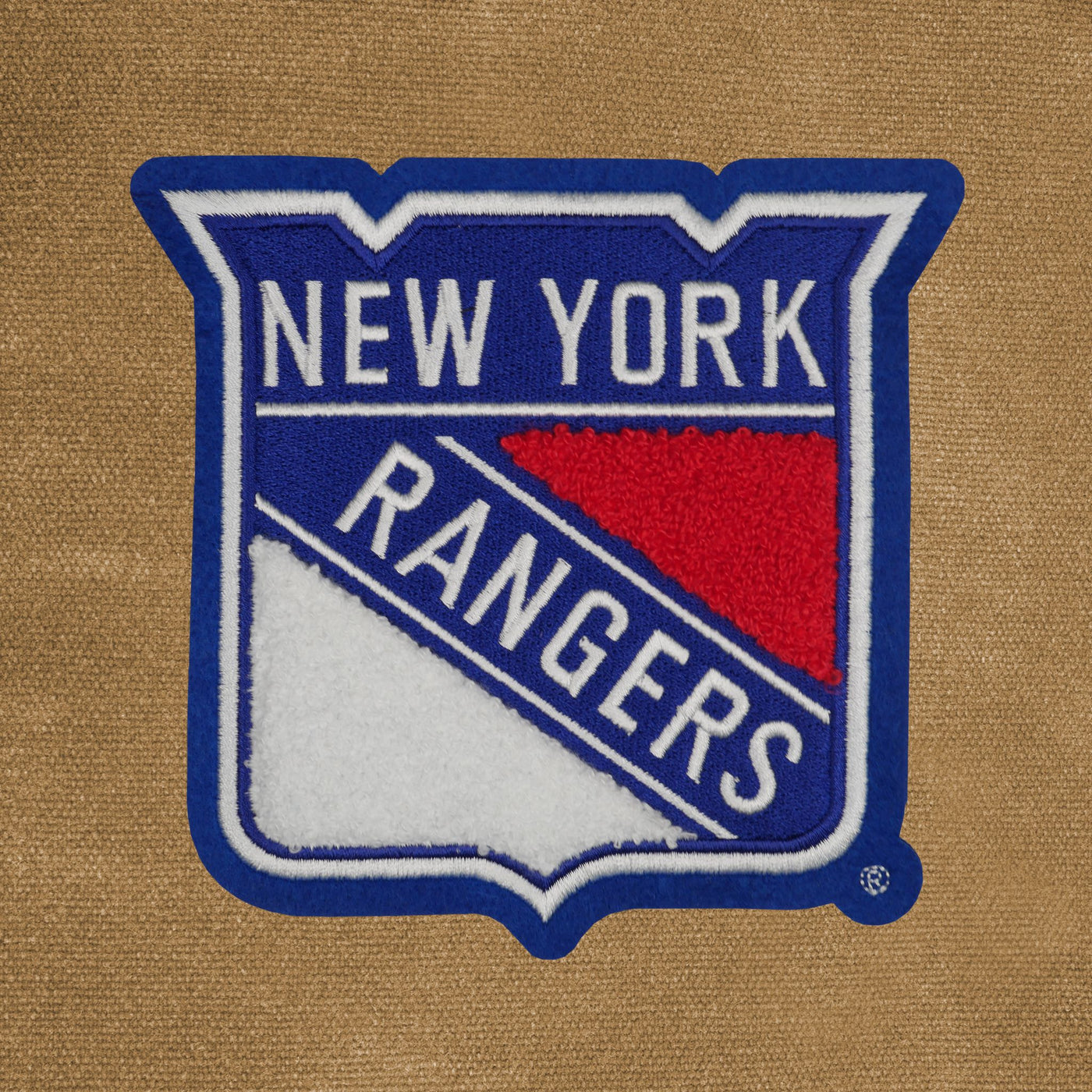 New York Rangers Waxed Canvas Field Bag