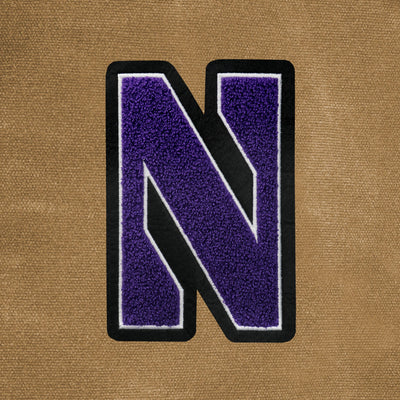 Northwestern Wildcats Waxed Canvas Dopp Kit