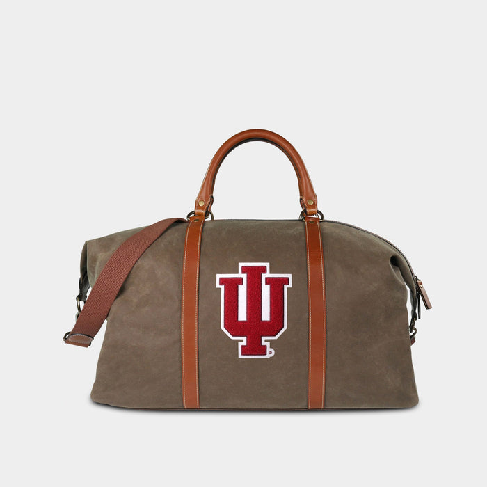 Indiana Hoosiers Pro Waxed Canvas Duffle Bag
