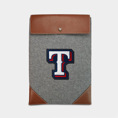 Texas Rangers "T" Laptop Folio Sleeve