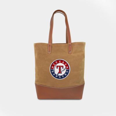 Texas Rangers Waxed Canvas Tote