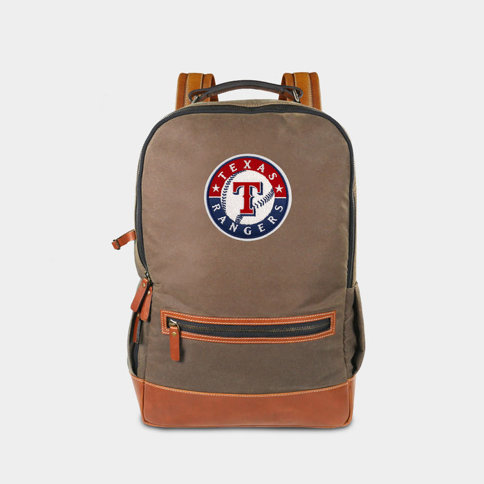Texas Rangers Pro Waxed Canvas Backpack