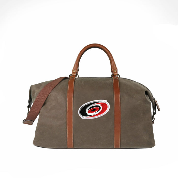 Carolina Hurricanes Pro Waxed Canvas Duffle Bag