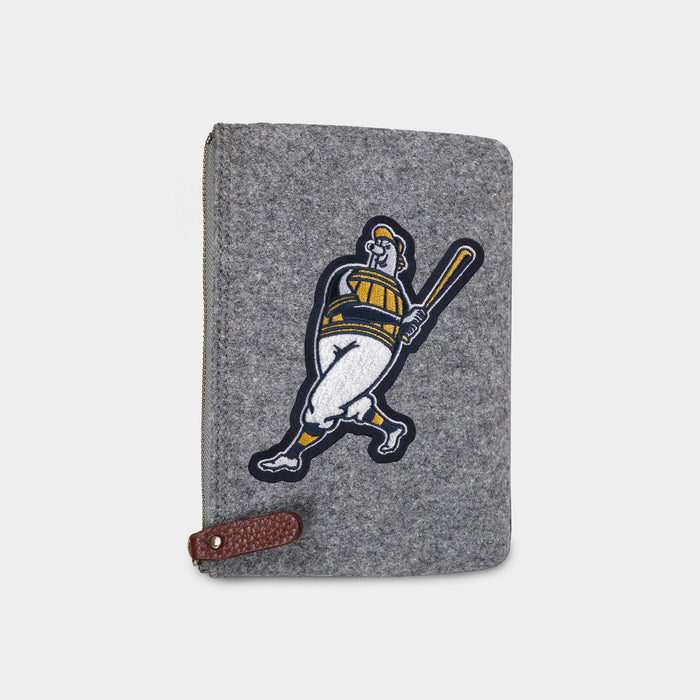 Milwaukee Brewers Barrelman Valuables Pouch