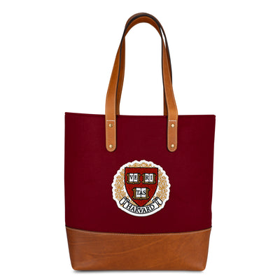 Harvard Crimson "Veritas" Tote Bag
