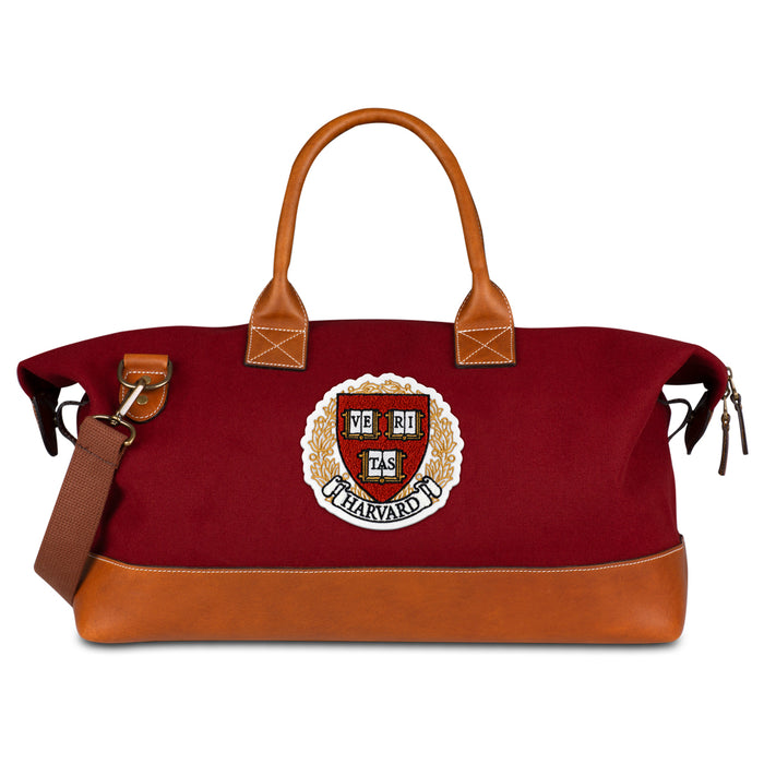 Harvard Crimson "Veritas" Duffle Bag