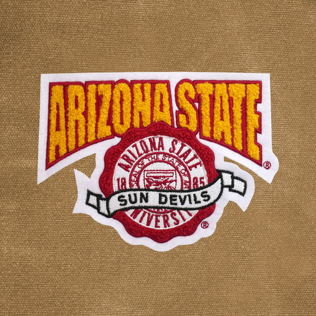 ASU Sun Devils Vault Waxed Canvas Field Bag