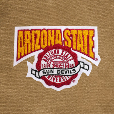 ASU Sun Devils Vault Waxed Canvas Field Bag