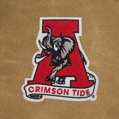 Alabama Crimson Tide Vault "Elephant" Waxed Canvas Field Bag