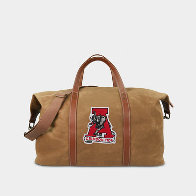 Alabama Crimson Tide Vault "Elephant" Waxed Canvas Field Bag
