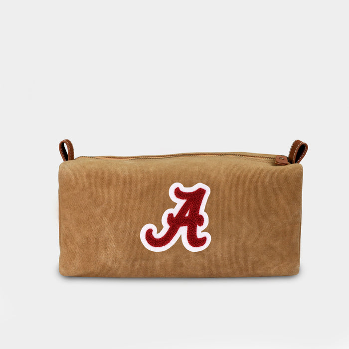 Alabama Crimson Tide Canvas Dopp Kit