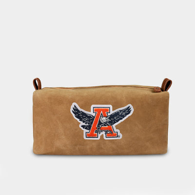 Auburn Tigers Vault War Eagle Waxed Canvas Dopp Kit