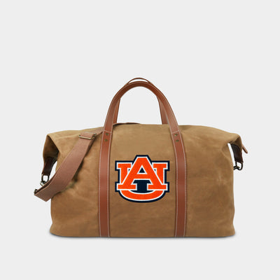 Auburn Tigers "AU" Waxed Canvas Field Bag