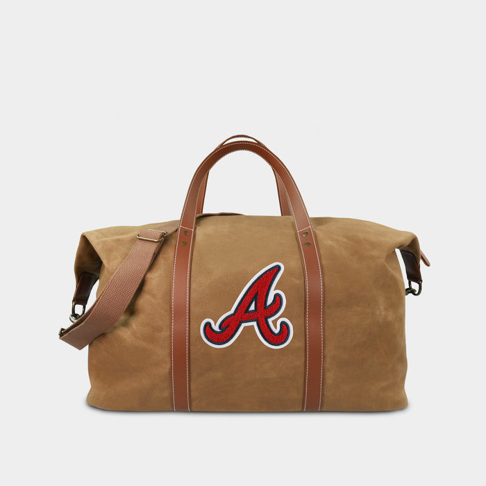 Atlanta Braves "A" Canvas Field Bag