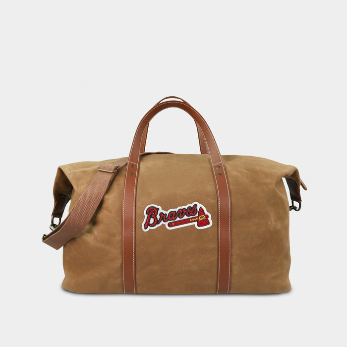 Atlanta Braves Canvas Field Bag