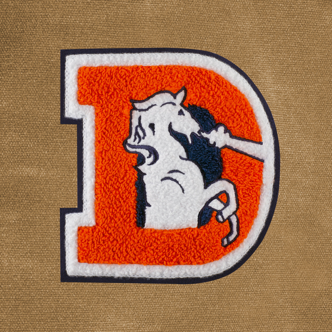 Denver Broncos "D" Waxed Canvas Field Bag