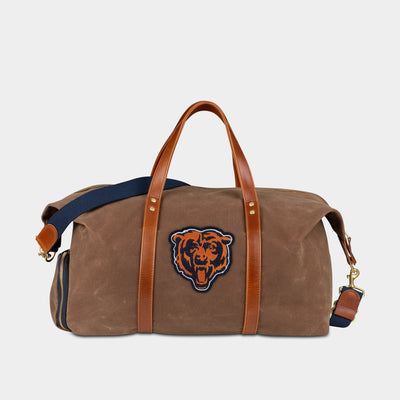 Chicago Bears Waxed Canvas Field Bag