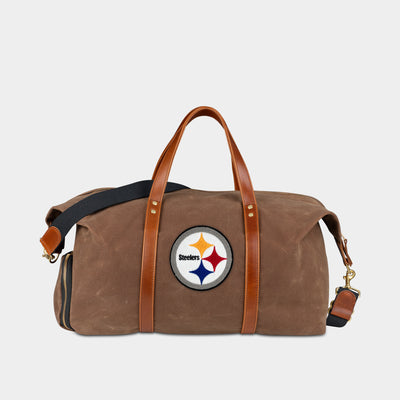 Pittsburgh Steelers Waxed Canvas Field Bag