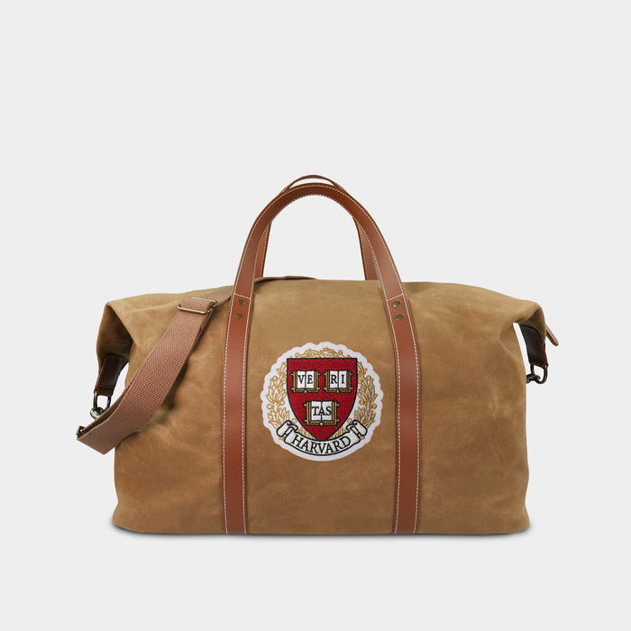Harvard Crimson "Veritas" Canvas Field Bag
