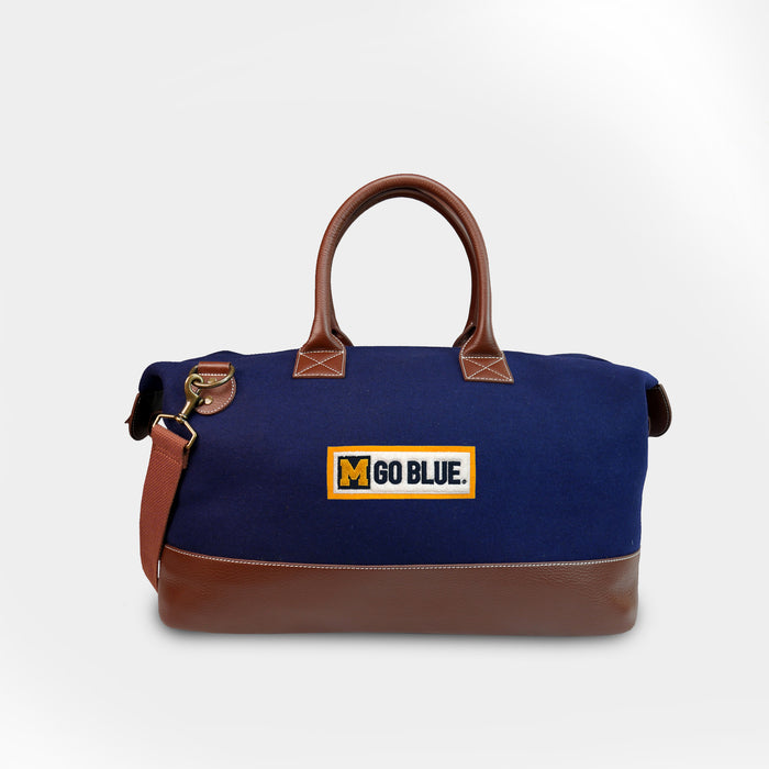 Michigan Wolverines Vault "Go Blue" Duffle Bag