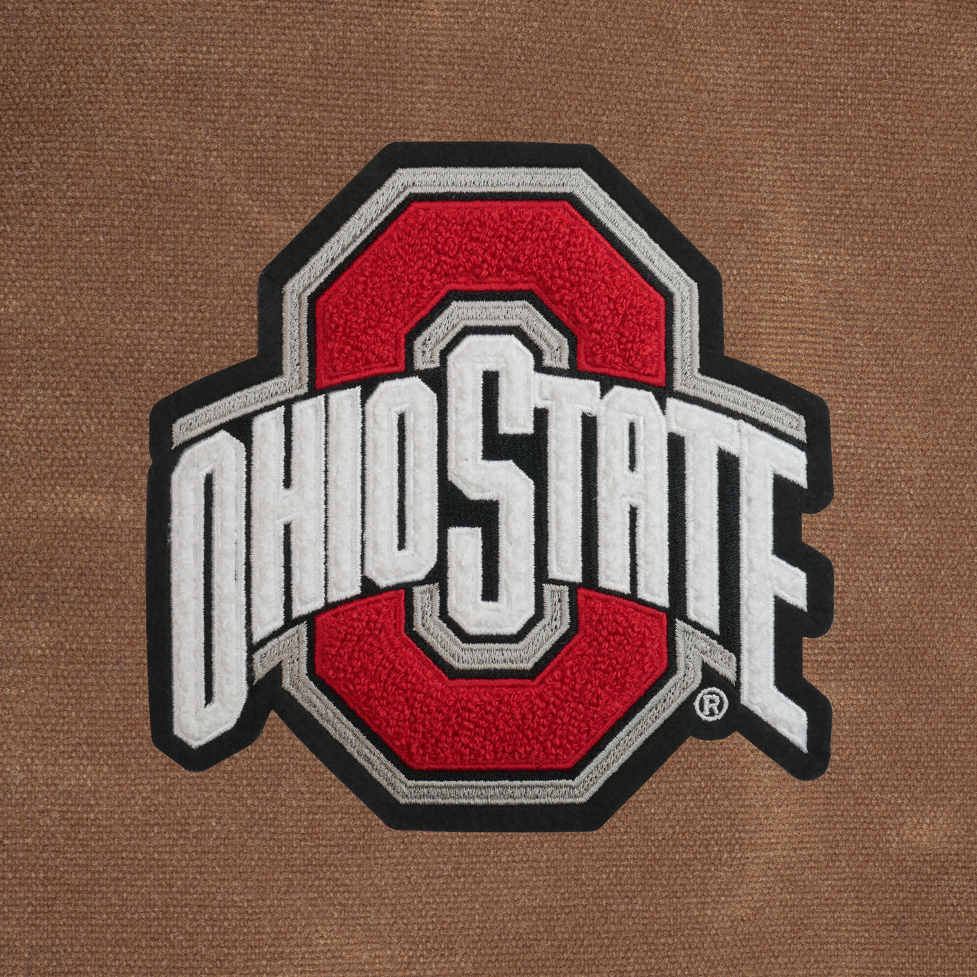 Limited Edition Ohio State Buckeyes Waxed Canvas Field Bag
